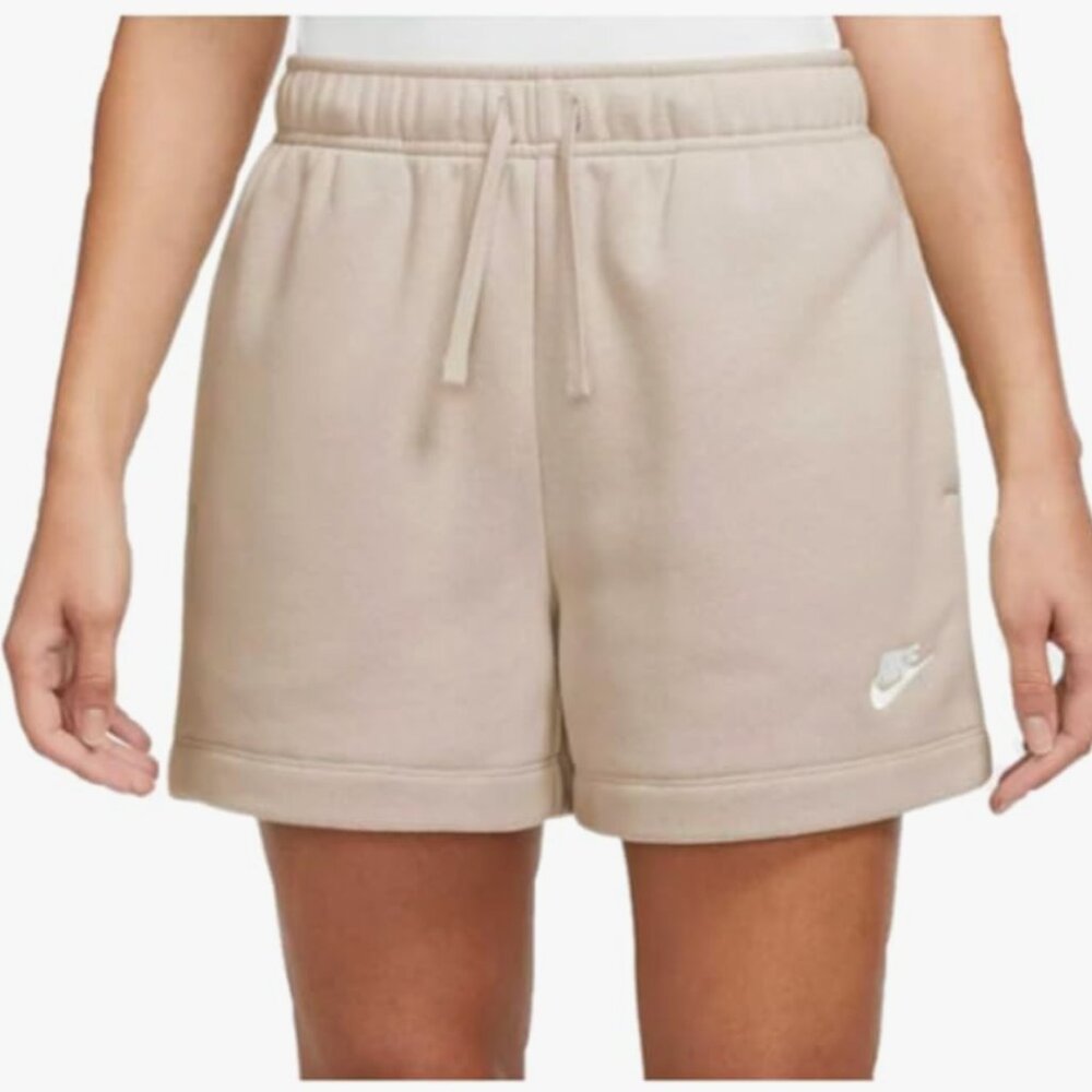 Nike Women's Club Fleece Mid Rise 4" Shorts